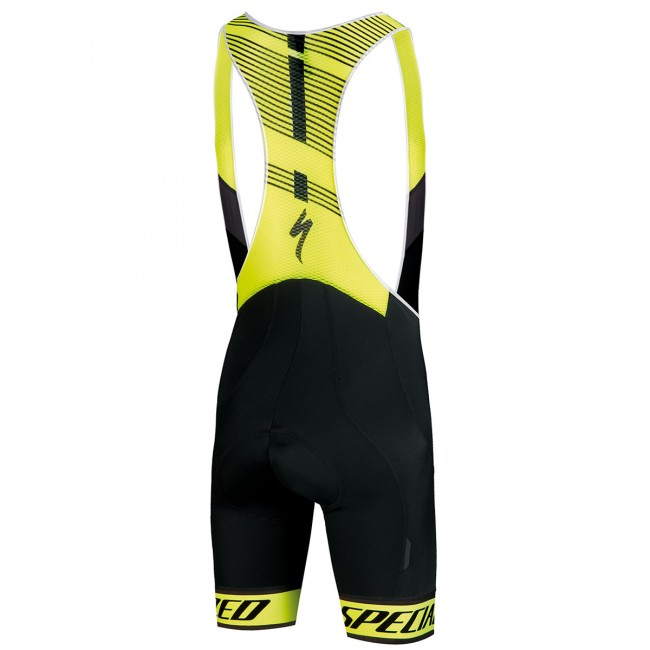 Specialized SL Elite-gelb Schwarz Kurz Trägerhose W52TU Specialized SL Elite-gelb Schwarz Kurz Trägerhose W52TU