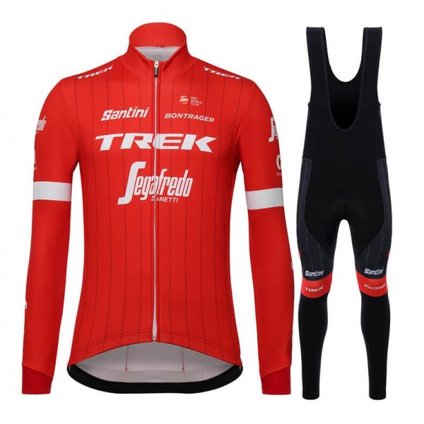 Trek Segafredo 2018 Rot Fahrradbekleidung Set Langarmtrikot+Lange Trägerhose Z2PQN Trek Segafredo 2018 Rot Fahrradbekleidung Set Langarmtrikot+Lange Trägerhose Z2PQN