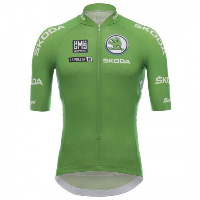 Vuelta Espana 2018 grün Fahrradbekleidung Radtrikot RAFB8 Vuelta Espana 2018 grün Fahrradbekleidung Radtrikot RAFB8