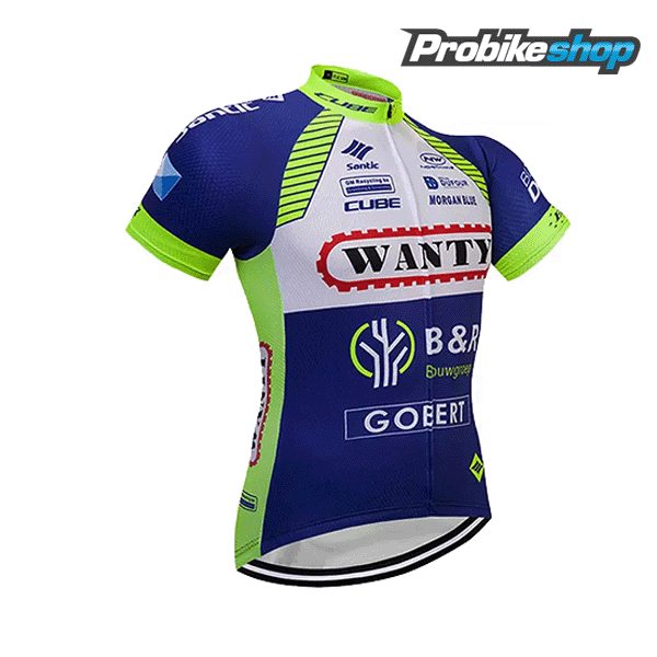 2018 Wanty Fahrradbekleidung Radtrikot Langarm O16A7 2018 Wanty Fahrradbekleidung Radtrikot Langarm O16A7