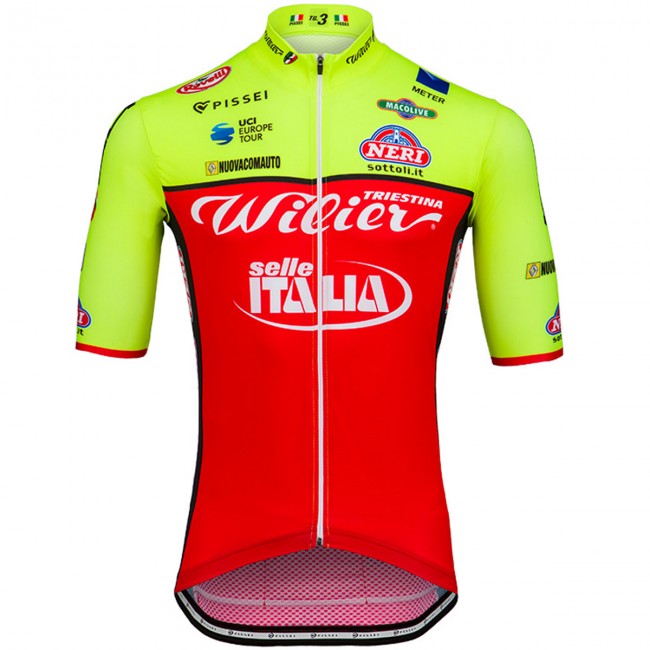 Wilier Triestina-Selle Italia 2018 Fahrradbekleidung Radtrikot N3UAI Wilier Triestina-Selle Italia 2018 Fahrradbekleidung Radtrikot N3UAI
