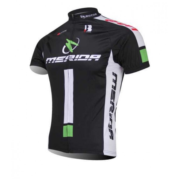 Merida 2014 Fahrradtrikot Radsport Schwarz weiß LHH46 Merida 2014 Fahrradtrikot Radsport Schwarz weiß LHH46