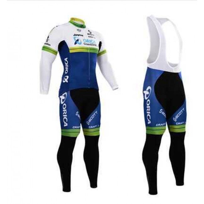 2015 ORICA GreenEDGE Fahrradbekleidung Set Langarmtrikot+Lange Trägerhose ZT6SY 2015 ORICA GreenEDGE Fahrradbekleidung Set Langarmtrikot+Lange Trägerhose ZT6SY