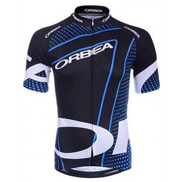 2015 Orbea Schwarz blau weiß Fahrradtrikot Radsport ZHO65 2015 Orbea Schwarz blau weiß Fahrradtrikot Radsport ZHO65