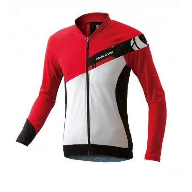 2016 Pearl izumi Lange Mouw Rot weiß YYEIY 2016 Pearl izumi Lange Mouw Rot weiß YYEIY