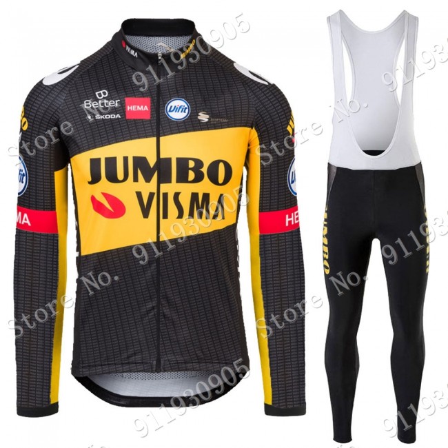 Jumbo Visma Tour De France 2021 Fahrradbekleidung Radtrikot Satz Langarm Und Lange Radhose 422 mVHWU Jumbo Visma Tour De France 2021 Fahrradbekleidung Radtrikot Satz Langarm Und Lange Radhose 422 mVHWU