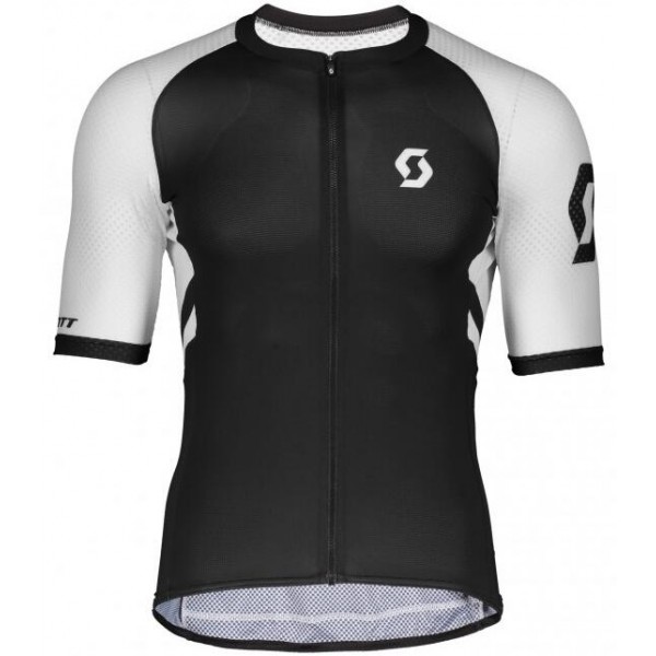 SCOTT RC Premium Climber 2020 Radtrikot kurzarm Schwarz/Weiß SCOTT RC Premium Climber 2020 Radtrikot kurzarm Schwarz/Weiß