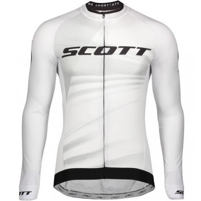 SCOTT RC Pro Radtrikot langarm 2020 Weiß SCOTT RC Pro Radtrikot langarm 2020 Weiß