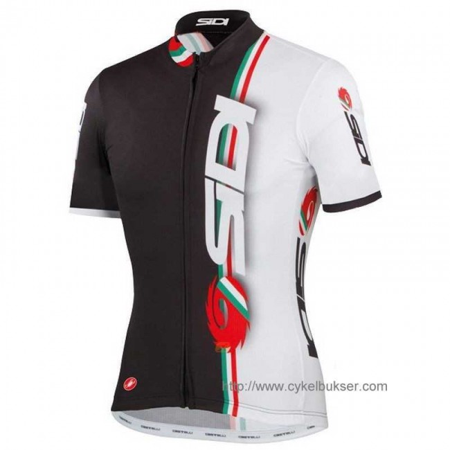 Sidi Dino Fahrradtrikot Radsport weiß Schwarz PS4Z2 Sidi Dino Fahrradtrikot Radsport weiß Schwarz PS4Z2