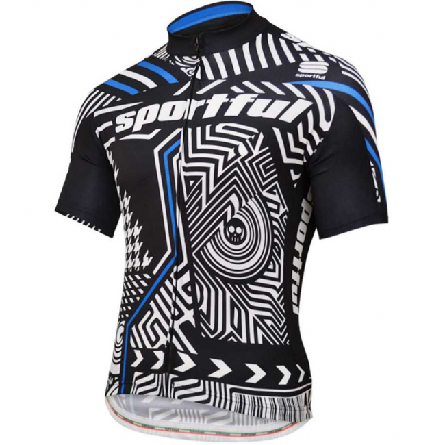 2016 Sportful Fahrradtrikot Radsport blau QD1DH 2016 Sportful Fahrradtrikot Radsport blau QD1DH