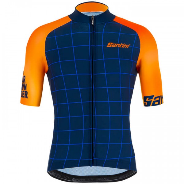 TOUR DOWN UNDER Radtrikot Kurzarm Blau 2020 TOUR DOWN UNDER Radtrikot Kurzarm Blau 2020