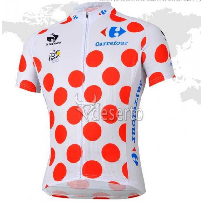 Tour de France le coq sportif Dot-achtige Fahrradtrikot Radsport TQNHA Tour de France le coq sportif Dot-achtige Fahrradtrikot Radsport TQNHA