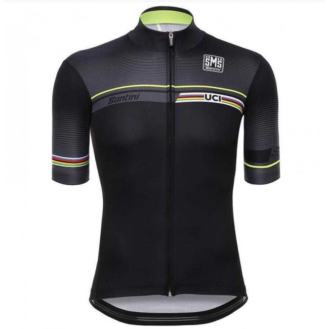 2016 UCI Fahrradbekleidung Radtrikot Schwarz PR34H 2016 UCI Fahrradbekleidung Radtrikot Schwarz PR34H