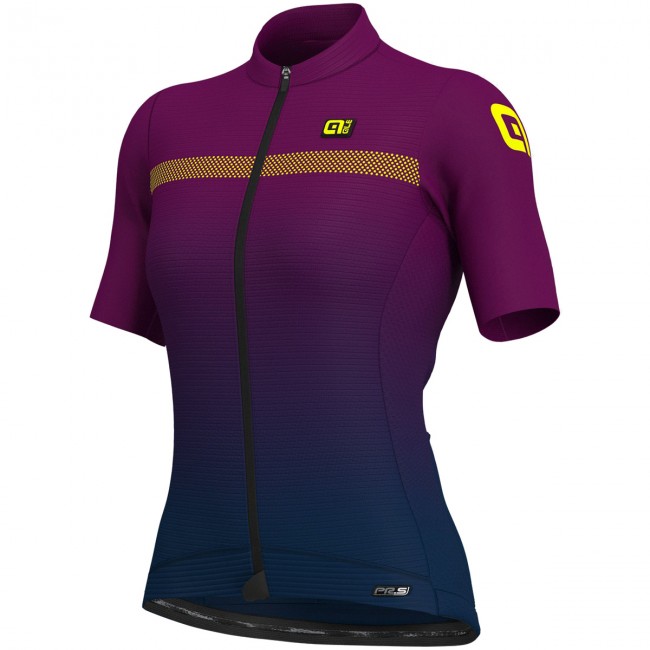 Damen Ale PRS Fade-blau viola Fahrradbekleidung Radtrikot VD69K Damen Ale PRS Fade-blau viola Fahrradbekleidung Radtrikot VD69K