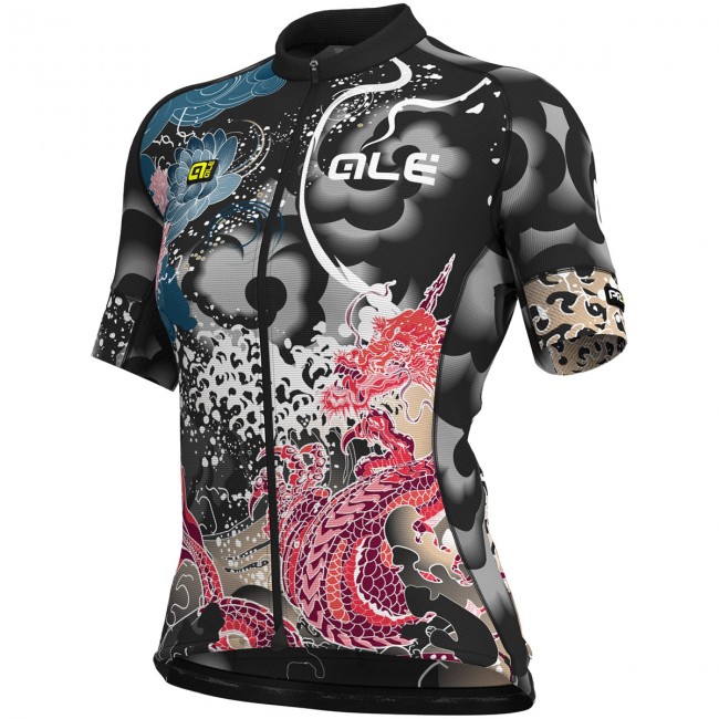 Damen Ale Graphics PRR Ocean-Gerbera Fahrradbekleidung Radtrikot MW71U Damen Ale Graphics PRR Ocean-Gerbera Fahrradbekleidung Radtrikot MW71U