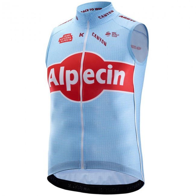 Katusha Alpecin 2019 Windstopper Vest SC60H Katusha Alpecin 2019 Windstopper Vest SC60H