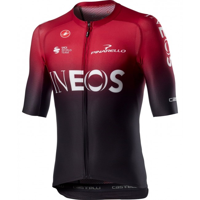 TEAM INEOS 2020 Aero Race 6.1 Radtrikot kurzarm langer RV TEAM INEOS 2020 Aero Race 6.1 Radtrikot kurzarm langer RV