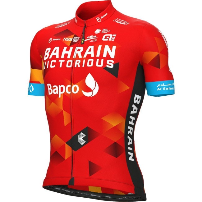 Bahrain Victorious 2022 Radtrikot kurzarm-ALE Radsport-Profi-Team Bahrain Victorious 2022 Radtrikot kurzarm-ALE Radsport-Profi-Team