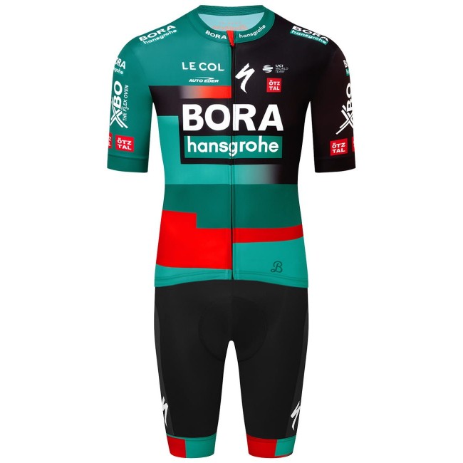 BORA-hansgrohe 2023 Set(Radtrikot kurzarm+Trägerhose)-Radsport-Profi-Team BORA-hansgrohe 2023 Set(Radtrikot kurzarm+Trägerhose)-Radsport-Profi-Team