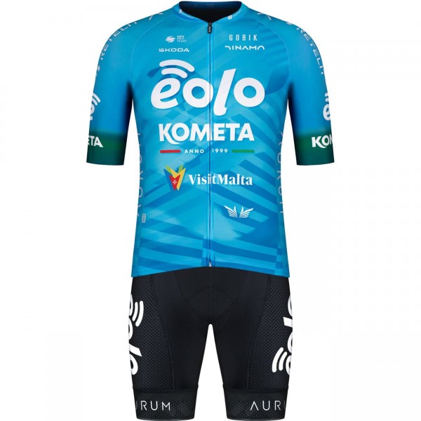 Eolo-Kometa Cycling Team 2023 Set(Radtrikot+Trägerhose)-Radsport-Profi-Team Eolo-Kometa Cycling Team 2023 Set(Radtrikot+Trägerhose)-Radsport-Profi-Team