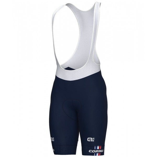 Frankreich 2023 Set(Radtrikot langer RV+Trägerhose)-ALE Radsport-Profi-Team Frankreich 2023 Set(Radtrikot langer RV+Trägerhose)-ALE Radsport-Profi-Team