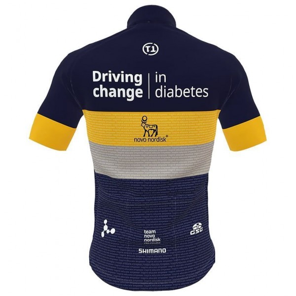 Team Novo Nordisk 2022 Radtrikot kurzarm-Radsport-Profi-Team Team Novo Nordisk 2022 Radtrikot kurzarm-Radsport-Profi-Team