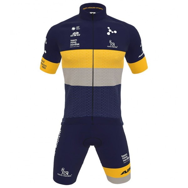 Team Novo Nordisk 2022 Radtrikot kurzarm-Radsport-Profi-Team Team Novo Nordisk 2022 Radtrikot kurzarm-Radsport-Profi-Team
