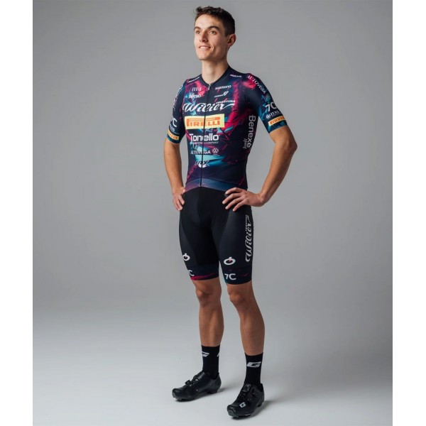 Wilier Triestina-Pirelli Factory Team 2023 Trägerhose-Radsport-Profi-Team Wilier Triestina-Pirelli Factory Team 2023 Trägerhose-Radsport-Profi-Team